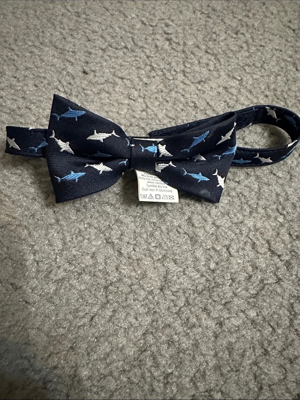 Janie and Jack Multicolor & Navy Bow Tie Set